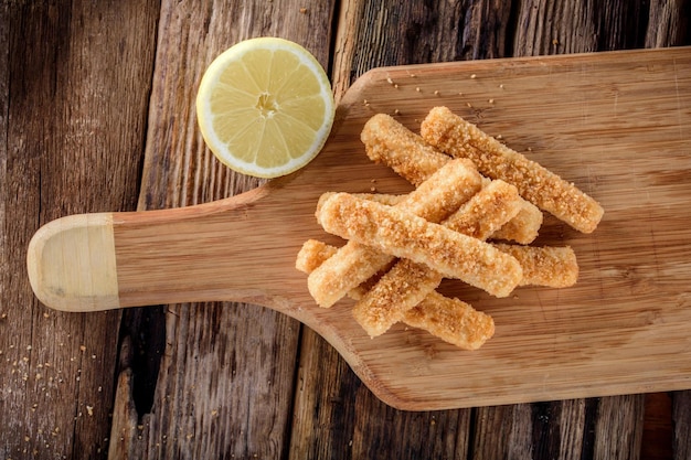 Hausgemachte Fischstäbchen aus der Heißluftfritteuse