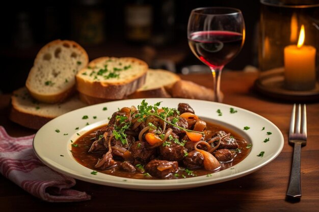 Rinder Bourguignon aus dem Schongarer